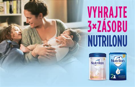 infografika srovnání složení Nutrilonu 1 s mateřským mlékem