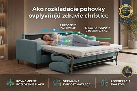 Infografika: Jak Dreamer přeměnit z pohovky na postýlku a zpět