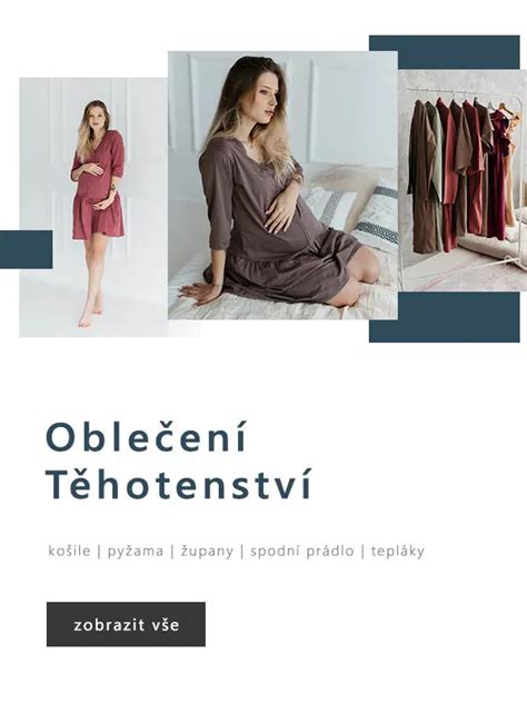 Ilustrace těhotenské módy - různé typy oblečení pro těhotné ženy