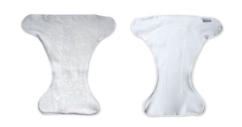 Detailní pohled na vkládací plenu AI2 DUO s označením stran