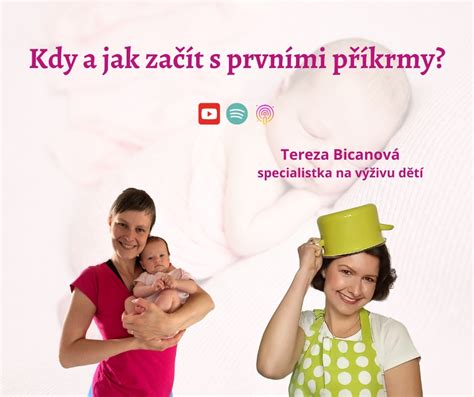 Infografika: Kdy začít s příkrmy a signály připravenosti