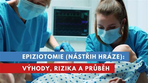Infografika: anatomie hráze a epiziotomie