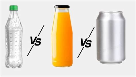 Porovnání materiálů lahví: sklo vs. plast