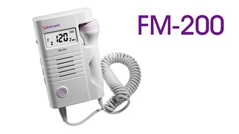 Přístroj fetální Doppler.