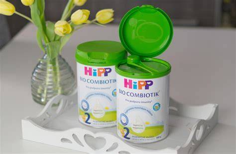 HiPP 2 BIO Combiotik - praktická plechová dóza s odměrkou