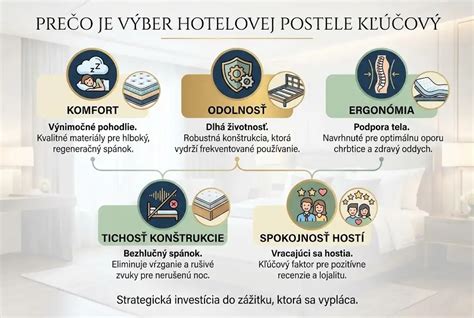 Infografika: Bezpečná montáž postele s vyznačením kotevní pevnosti a správné výšky závěsů
