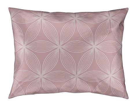 moderní povlak na polštář s krajkovým motivem