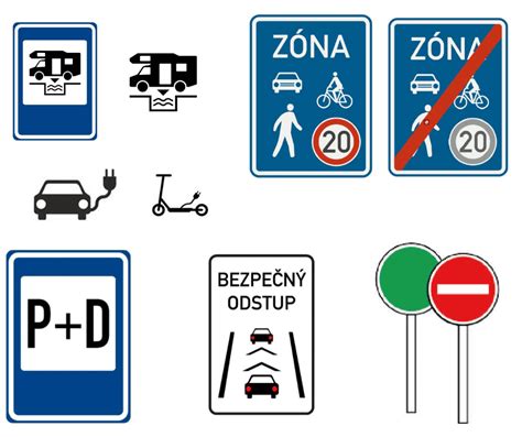 ilustrace dopravní značky IP12 s piktogramem kočárku
