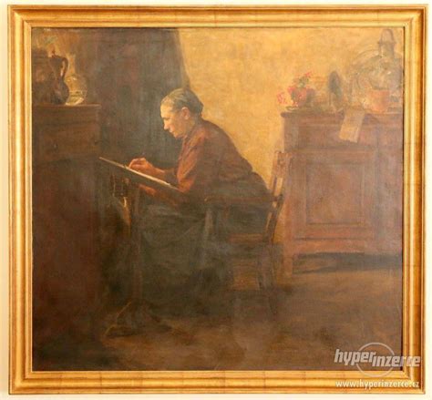 Žena píšící deník