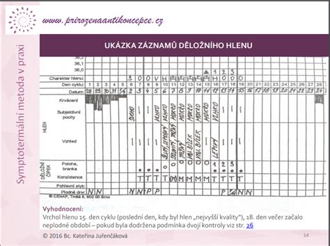 Infografika: symptotermální metoda a její výhody