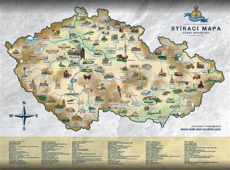 Mapa nejvhodnějších míst pro výlety s kočárkem v ČR