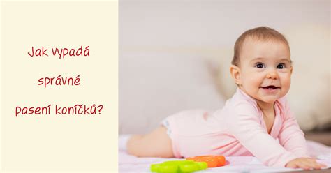 grafické znázornění psychomotorického vývoje miminka s důrazem na 