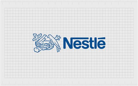 Logo Nestlé a obrázek miminka s kojeneckou lahví