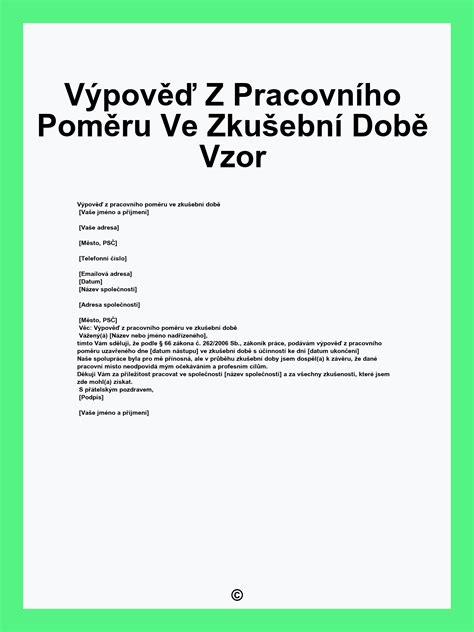 tabulka srovnávající různé typy ukončení pracovního poměru a ochranu těhotných