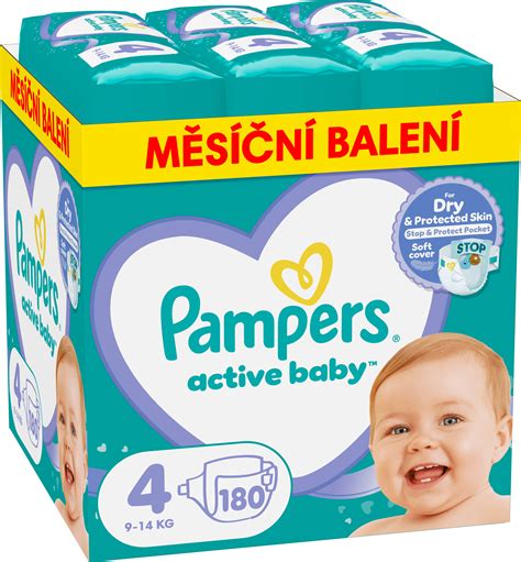 Obrázek balení plen Pampers Active Baby Velikost 5