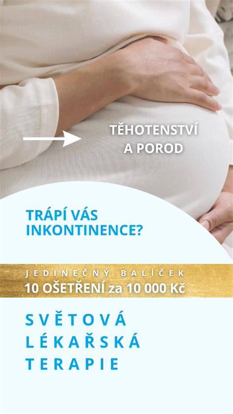 Infografika: Příznaky a postup diagnostiky močové inkontinence po porodu