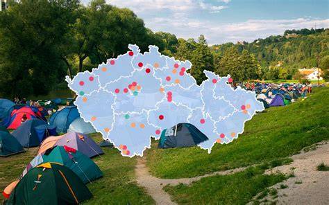Mapa českých perinatologických center