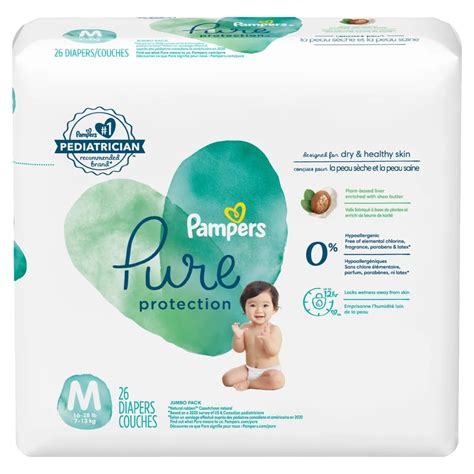 ilustrace miminka v plence Pampers Pure Protection