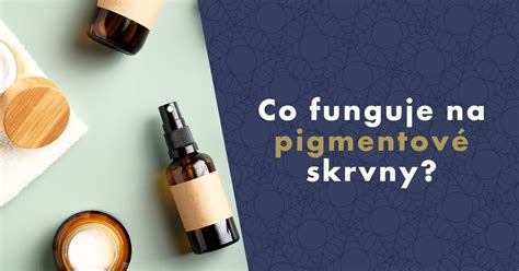 Ilustrace zobrazující různé typy pigmentových skvrn na obličeji.