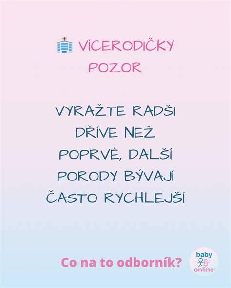 Infografika: Příznaky blížícího se porodu a kdy vyrazit do porodnice