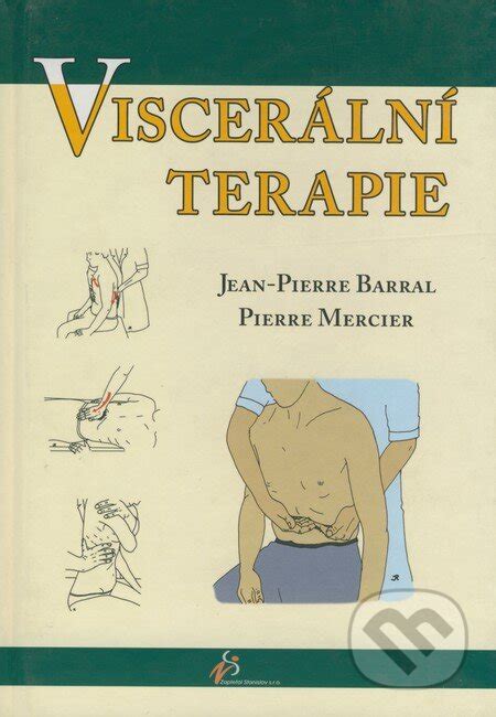 Ilustrace viscerální terapie břišních orgánů