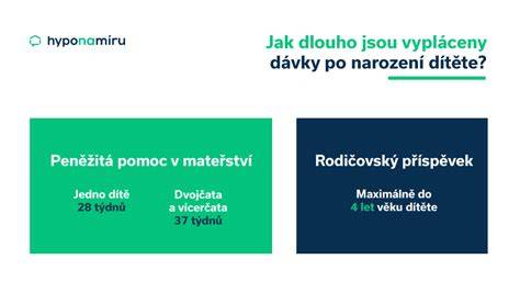 schéma: porovnání mateřské a rodičovského příspěvku