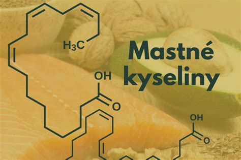 ilustrace molekuly omega-3 mastné kyseliny