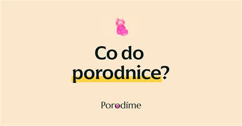 Průřez výbavičkou do porodnice - co je užitečné mít připravené