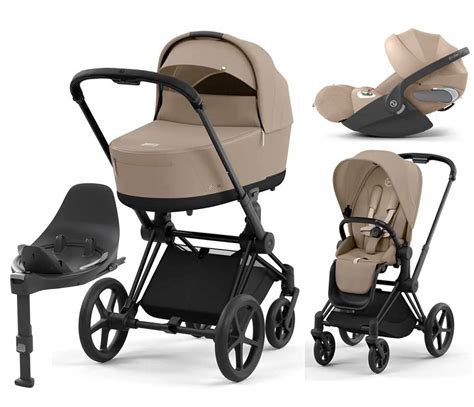 Ilustrace elektrického podvozku Cybex e-Priam s aktivním pohonem do kopce.