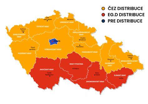 Mapa: Distribuce skladů a možnosti doručení po ČR