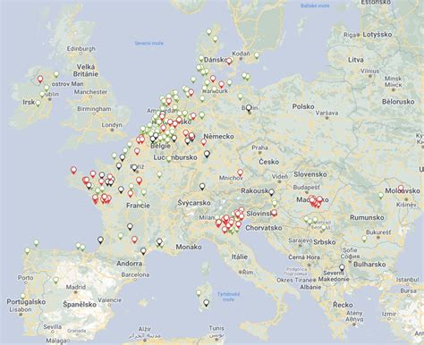 Mapa přístupnosti interrupcí v Evropě - pravidla a týdny