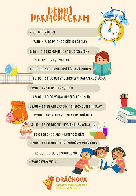 Denní harmonogram příkrmů pro dítě od 10 měsíců