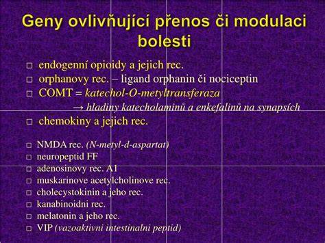 Infografika: Geny ovlivňující plodnost a mechanismy opravy DNA
