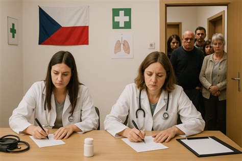 Ilustrační foto těhotné ženy v lékařské ordinaci