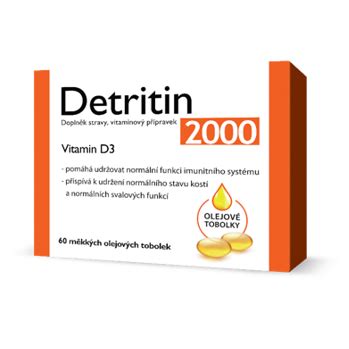Ilustrace měkkých tobolek s vitamínem D3