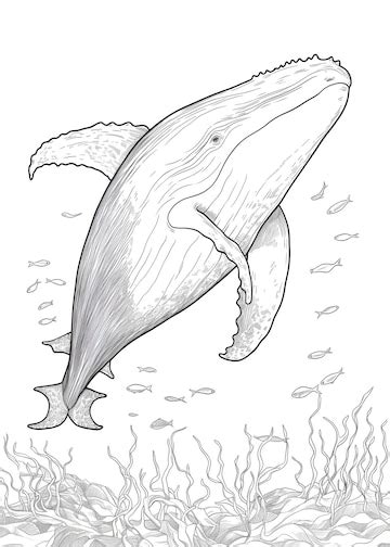Ilustrace krmení plejtváka obrovského s použitím kostic