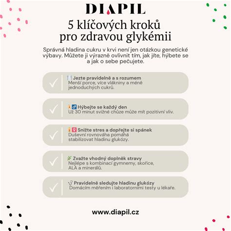 Infografika: Cílové hodnoty glykemie nalačno a po jídle během těhotenství