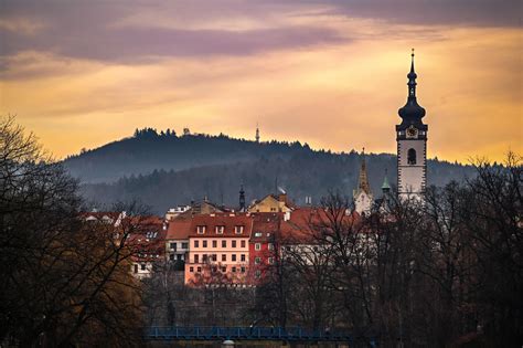 panoramatický výhled z věže Křivoklátu