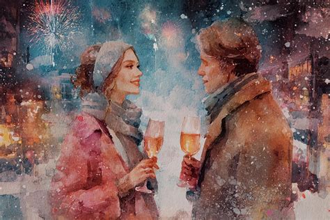 Ilustrace muže a ženy, kteří si vzájemně projevují podporu