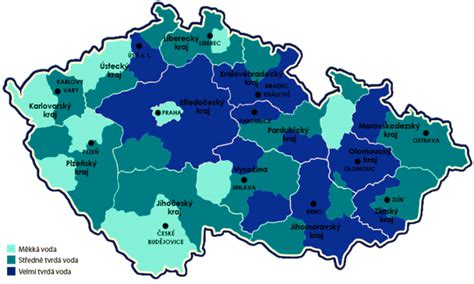 Mapa porodnic v regionu a jejich vybavení