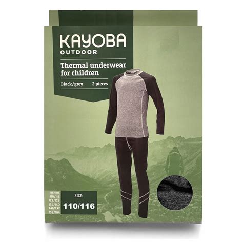 přehled dětského termoprádla ve stozích bazaru