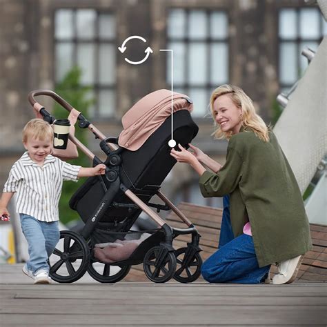Prostorný nákupní košík a příslušenství kočárku Kinderkraft Moov 2 Air