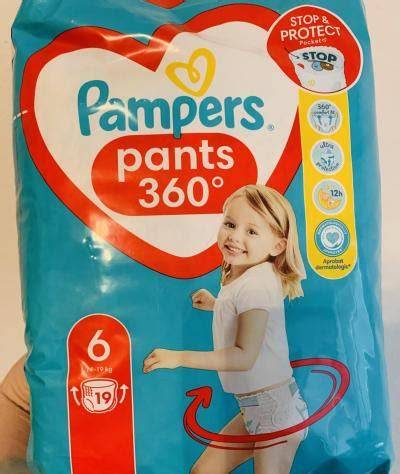 Infografika: Srovnání velikostí a výdrže Pampers Pants