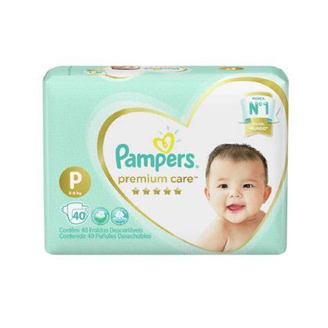 Infografika: Srovnání velikostí a indikátorů vlhkosti v plenách Pampers Premium Care