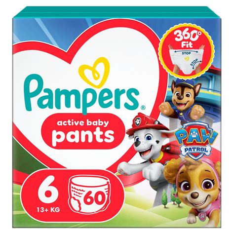obrázek plenek Pampers Active Baby velikosti 2 s důrazem na absorpční vrstvu