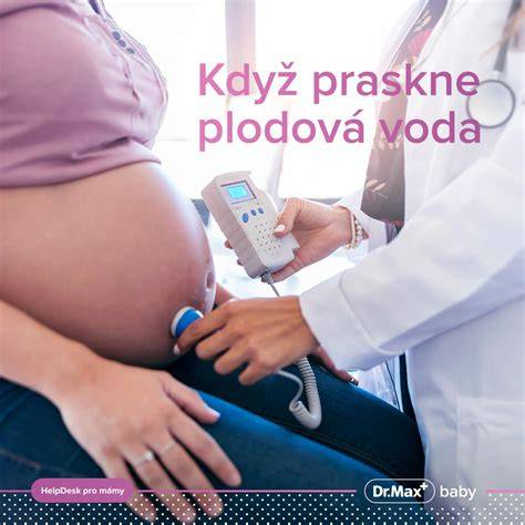 Infografika: Funkce a množství plodové vody během těhotenství