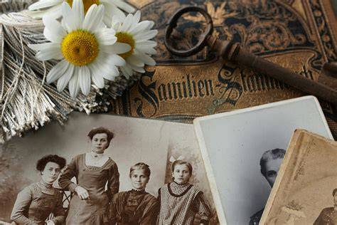 Historické schéma: rodinné záznamy Valentiny Vassiljevové