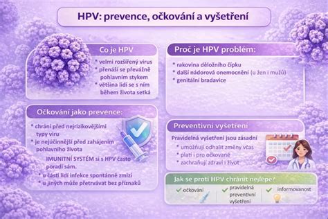 Infografika: Prevence a prenatální vyšetření
