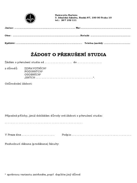 Mapa online podání RP a sledování stavu žádosti