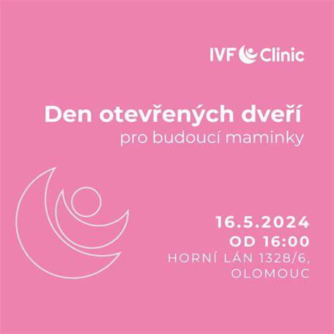 Infografika: Přehled vyšetření a postupů v IVF Clinic Olomouc